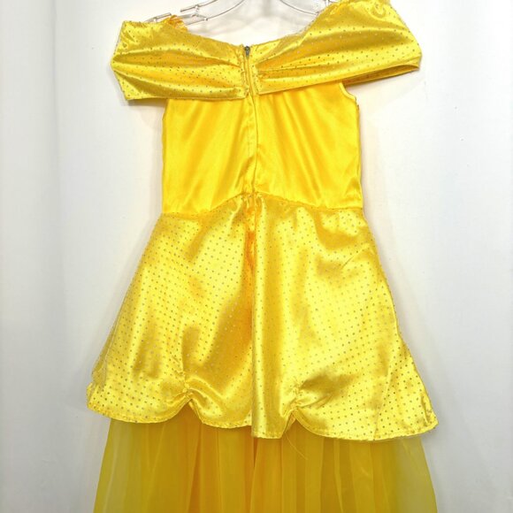 Belle Yellow Iconic Dress Gown Secrets Nunley Collection Child 6-8 NWT NOS - Picture 6 of 15